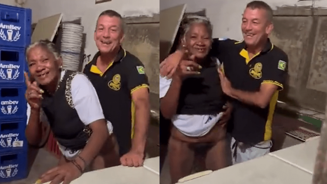 Catch him fucking his mother-in-law in the bar