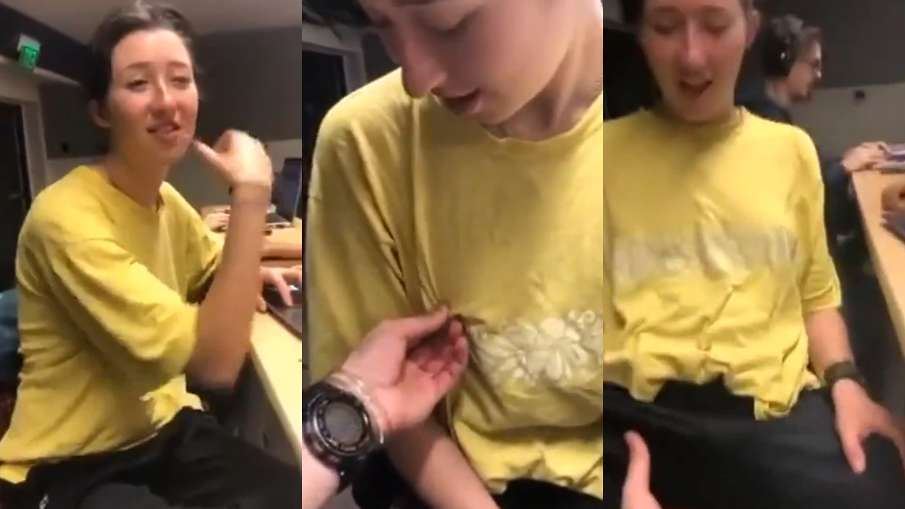 Some touching at the University