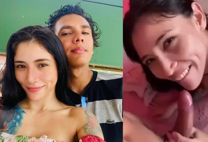 Brazilian sister gives her brother a blowjob