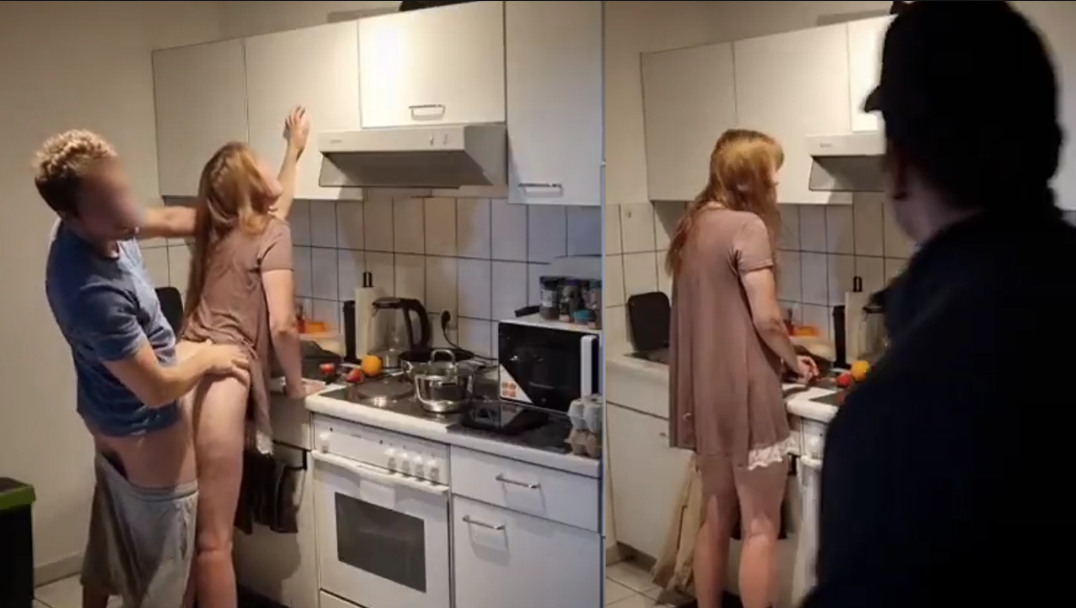 Spy cam records his wife cheating on him