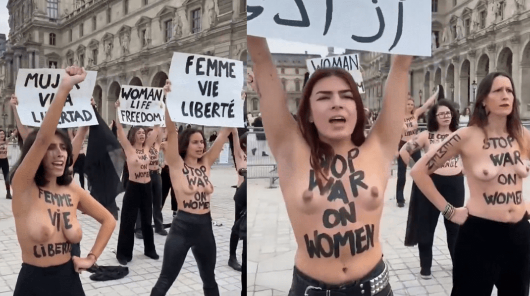 Stop war on women protest
