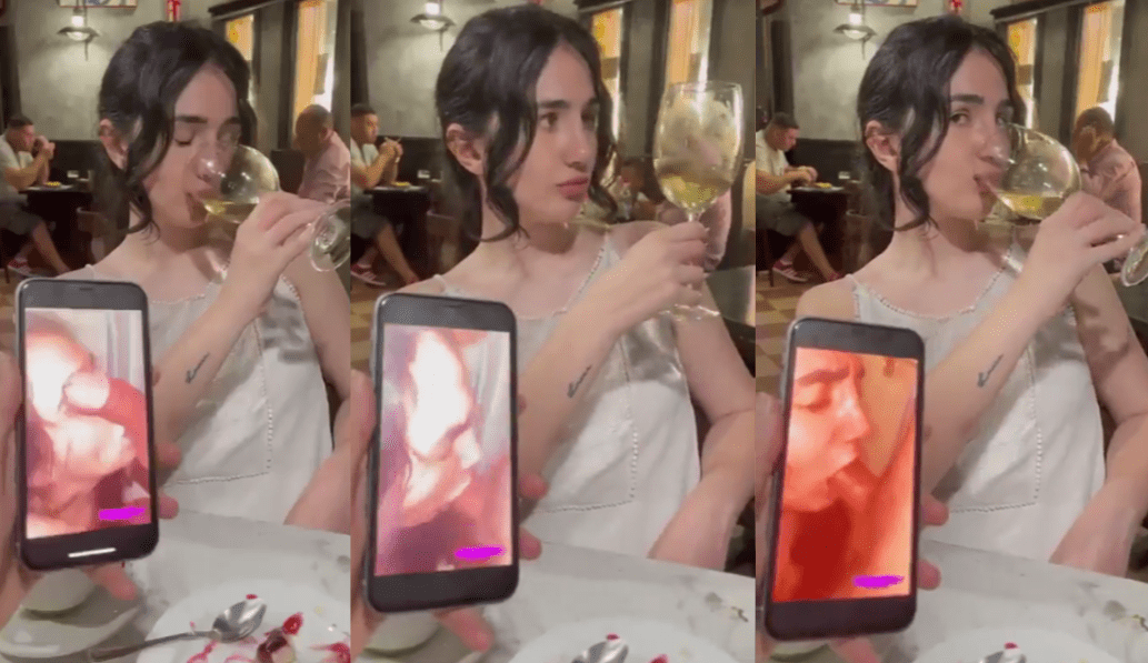 On our first date she shows me this video, should I continue with the date?