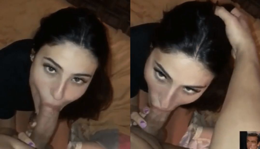 Your girlfriend is here with me sucking my dick.
