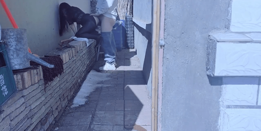 It’s cold outside and my Asian neighbor is hot and wants to fuck